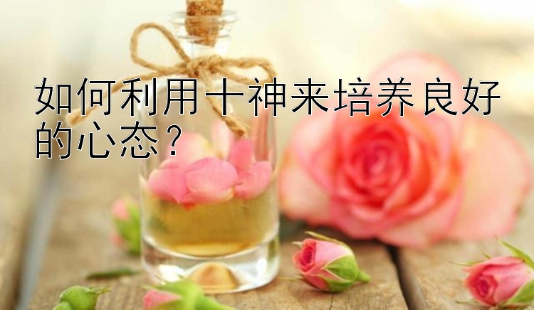 如何利用十神来培养良好的心态？