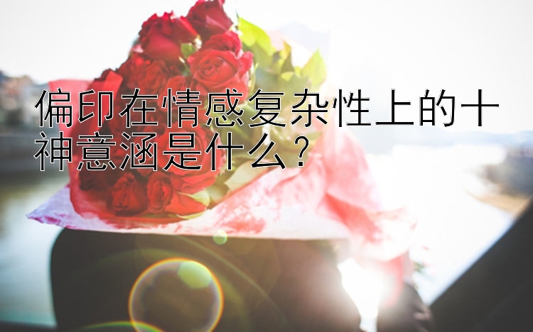 偏印在情感复杂性上的十神意涵是什么？